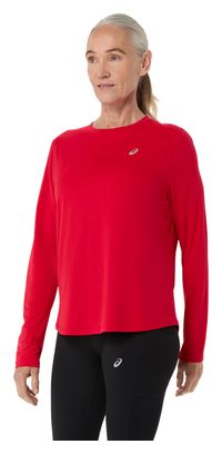T-Shirt Running Asics Core Rouge Femme