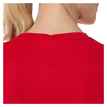 T-Shirt Running Asics Core Rouge Femme