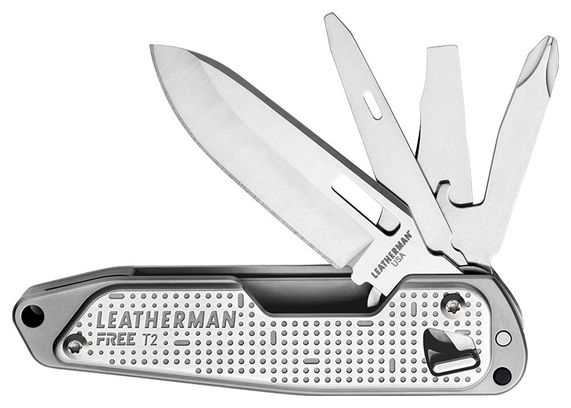 Couteau Multifonctions - FREE ™ T2  8 Outils en 1 - LEATHERMAN