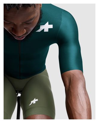 Maillot Manches Courtes Assos Mille GT S11 EVO Vert Homme