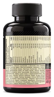 Opti-women (60 Caps) - Optimum Nutrition - Multivitamines