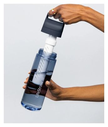 Bottiglia filtrante blu Lifestraw Go 650ml