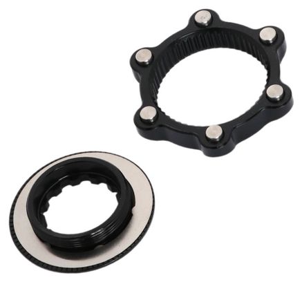 Adaptador de rotor Pride Racing SP de 120 mm y 6 tornillos para bujes Center Lock