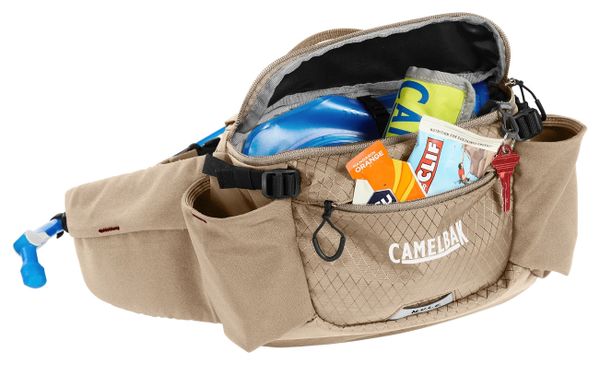 Camelbak M.U.L.E. Cintura di idratazione da 5 litri + sacchetto per l'acqua beige da 1,5 litri