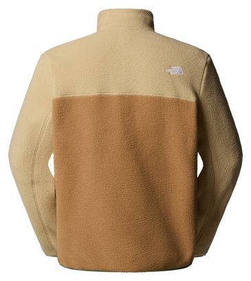 The North Face Yumiori 1/4 Zip Uomo Marrone/Beige Pile Polar