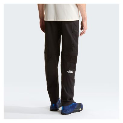 Pantalones convertibles The North Face Exploration negros para hombre - Regular