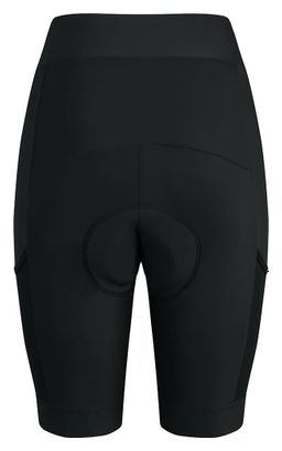 Culote corto sin tirantes Rapha Core Cargo negro para mujer