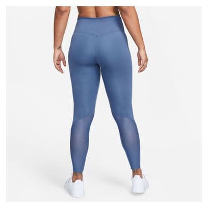 Mallas Nike Dri-Fit One 7/8 Azul Mujer