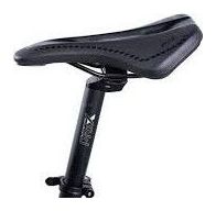 Selle vélo homme noire - Selle vélo route MTB 268x156mm