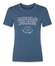 Maglietta donna Circle Athletic Circle Paris Blue