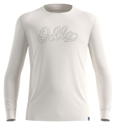 Odlo Merino 200 "80th Anniversary" Edition White Men's Base Layer