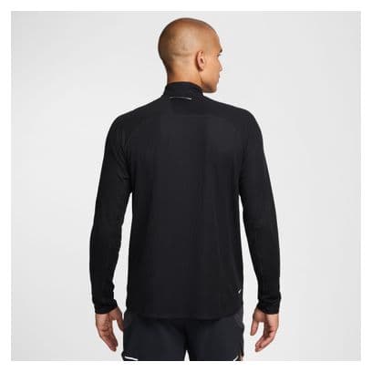 Nike Trail Schwarzes Herren 1/2-Zip Oberteil