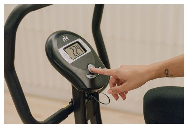 Vélo d'appartement Pliable ION Fitness Xtri - magnétique - LCD - Poids maximum: 105 kg
