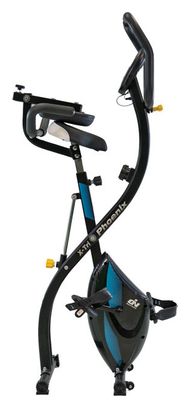 Vélo d'appartement Pliable ION Fitness Xtri - magnétique - LCD - Poids maximum: 105 kg