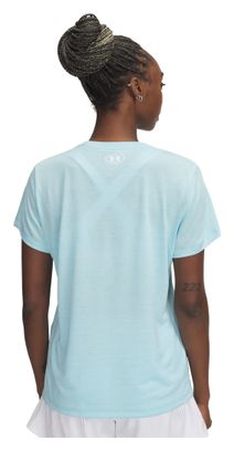 Under Armour Tech Twist Kurzarm Trikot Blau Damen