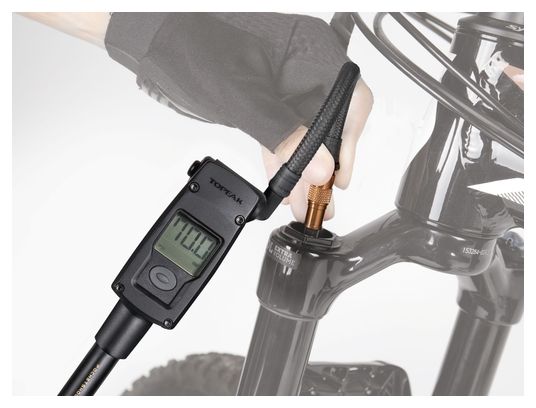 Pompe HP Suspension Topeak Pocket Shock Digital Noir