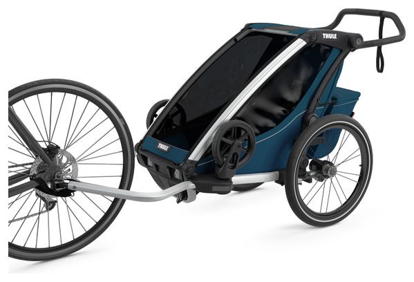 Remolque infantil azul Thule Chariot Cross 1