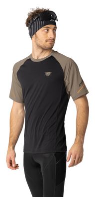 Maglia a maniche corte Dynafit Alpine Pro Brown da uomo