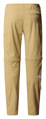 The North Face Exploration Convertible Pants for Men - Beige - Regular