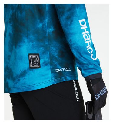 Dharco Gravity Snowshoe Long Sleeve Jersey Blue/Gray