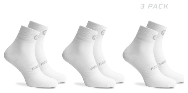 Chaussettes Velo Rogelli Core 3-pack Kids - Enfant - Blanc