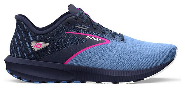 Zapatillas Running Brooks Launch 10 Azul Rosa Mujer