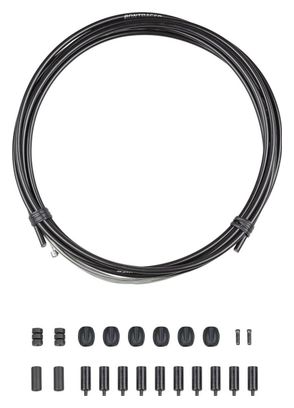 Bontrager Road Pro 4mm Cable &amp; Shroud Kit Black