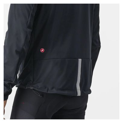 Castelli Trail Hoodie Langarm Jacke Schwarz