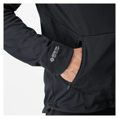 Castelli Trail Hoodie Long Sleeve Jacket Black