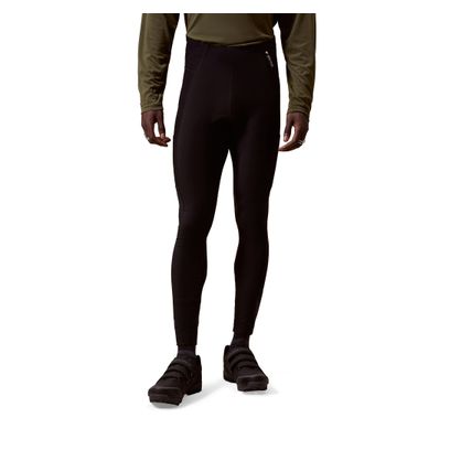 Endura Loop Ride Thermal Men's Long Bicycle Shorts (Strapless) - Black