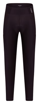Endura Loop Ride Thermal Men's Long Bicycle Shorts (Strapless) - Black