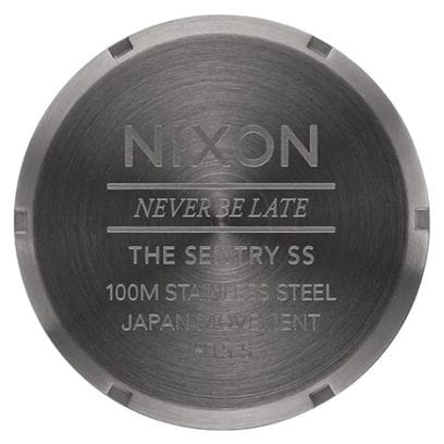 Nixon Sentry Uhr Gunmetal/Blackberry/Gold