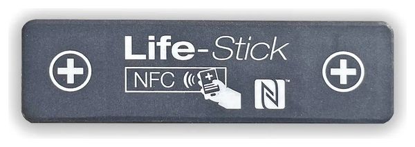 Autocollant LifeStick RIDE - Contient vos informations vitales et contacts d'urgence