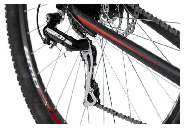 VTT semi-rigide 29'' Xceed noir-rouge TC 50 cm KS Cycling
