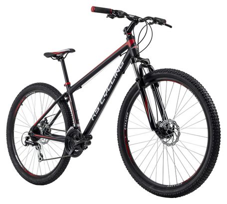 VTT semi-rigide 29'' Xceed noir-rouge TC 42 cm KS Cycling