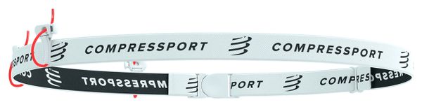 Ceinture Porte-Dossard Compressport Blanc