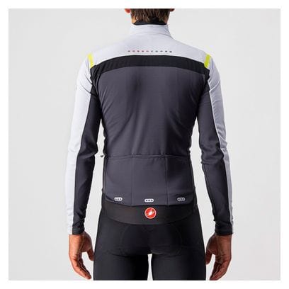 Veste Castelli Alpha RoS 2 Light Gris / Vert