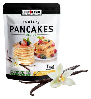 Pancakes Protéinés Eric Favre Proteine Pancakes Delice Vanille 1 kg