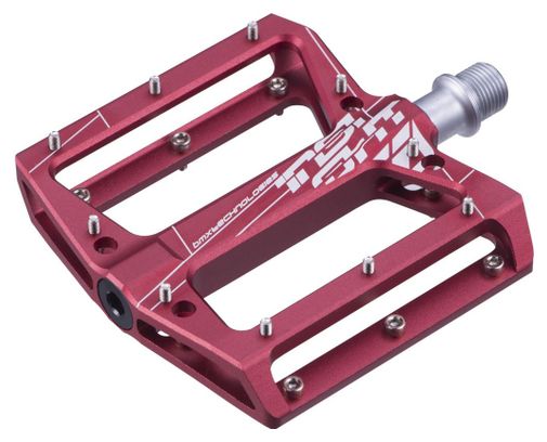 Pédales De Vélo En Aluminium - 1 Paire, Plateforme Large Antidérapante - Couleurs Vives, Pour VTT Et Route