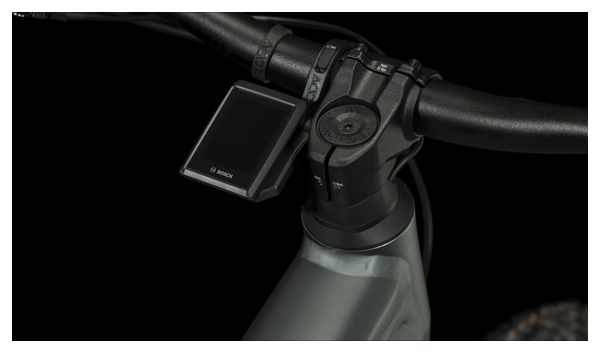 VTT Électrique Tout-Suspendu Cube Stereo Hybrid 120 TM 750 Sram GX Eagle 12V 750 Wh 29'' Gris Flash Vert Olive