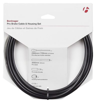 Kit Câble et Gaine Frein Bontrager Route Pro 5mm Noir