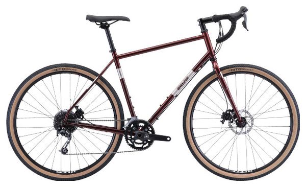 Gravel Bike Breezer Radar Expert Panaché 9S 700mm Cherry Red 2021