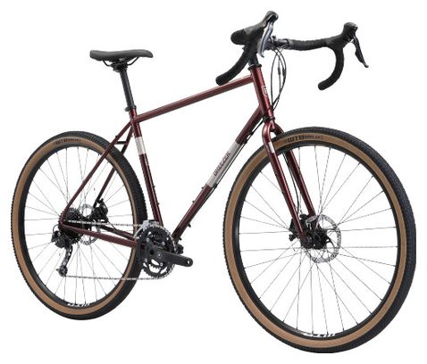Gravel Bike Breezer Radar Expert Panaché 9S 700mm Cherry Red 2021