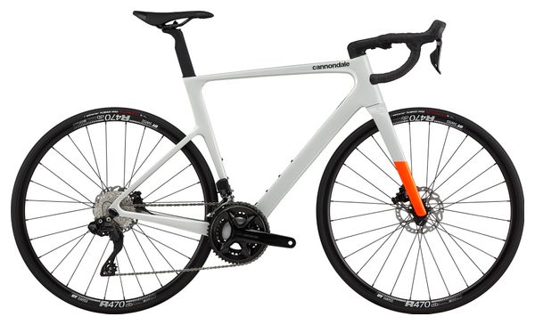 Cannondale SuperSix Evo 3 Shimano 105 Di2 12V 700 mm Grigio Gesso Bicicletta da corsa