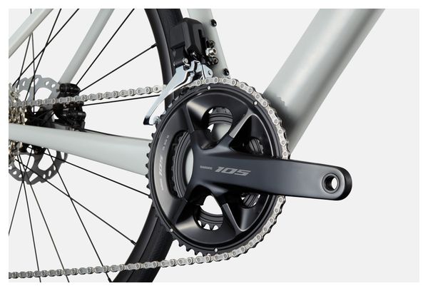 Cannondale SuperSix Evo 3 Shimano 105 Di2 12V 700 mm Grigio Gesso Bicicletta da corsa