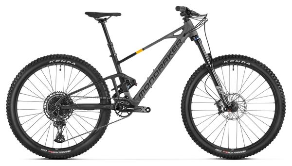 VTT Électrique Tout Suspendu Enfant Mondraker F-Play 26 Sram SX Eagle 12V Gris 2024