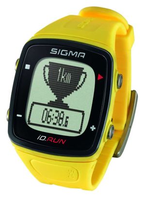 Sigma Montre de sport GPS iD.RUN Jaune 24810