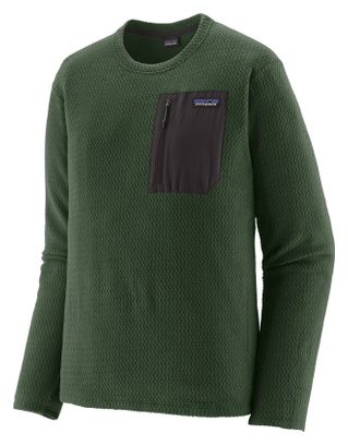 Polaire Patagonia R1 Air Crew Vert Homme
