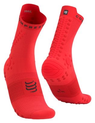 Compressport Pro Racing V4.0 Trail Socks Red/Black