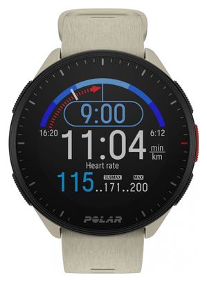 Montre GPS Polar Pacer Blanc Cloud - Produit Reconditionné